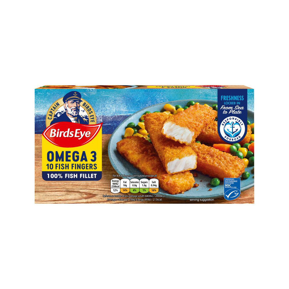 Birds Eye 10 Fish Fingers PM £2.00
