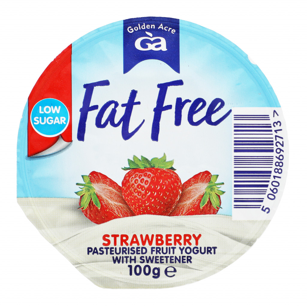 Golden Acre Fat Free Fruit Yogurt