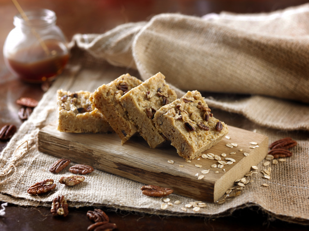 Handmade Cake Gluten Free Vegan Maple Pecan Flapjack