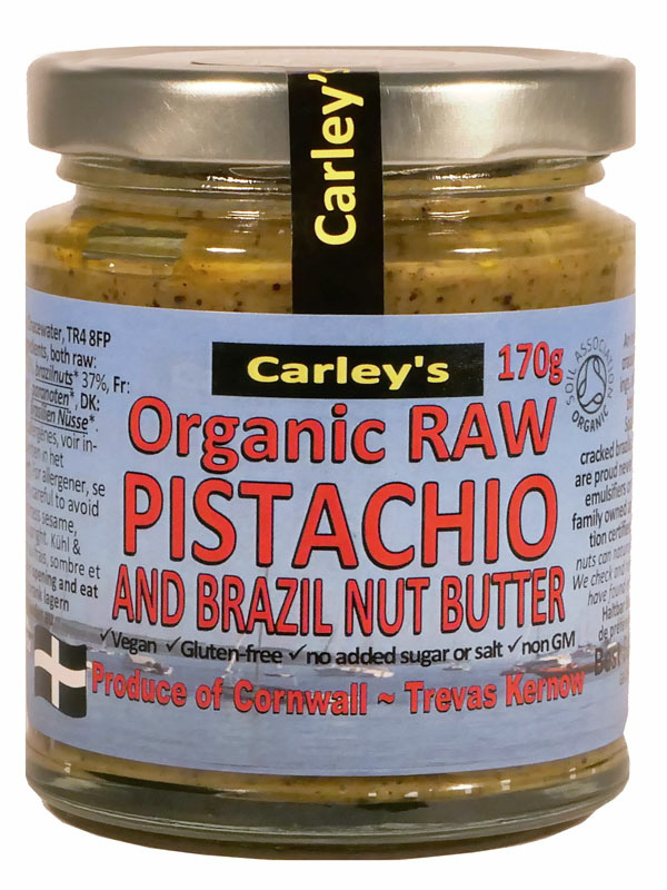 Carleys Organic Raw Pistachio Butter