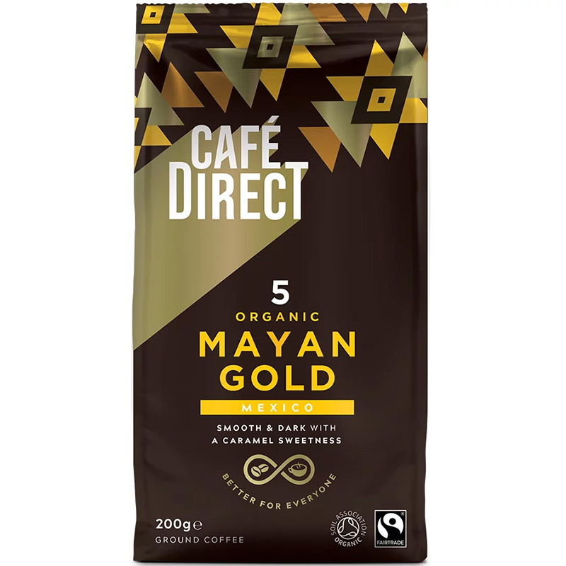 Cafe Direct Fairtrade Organic Roast and Ground Mayan Gold