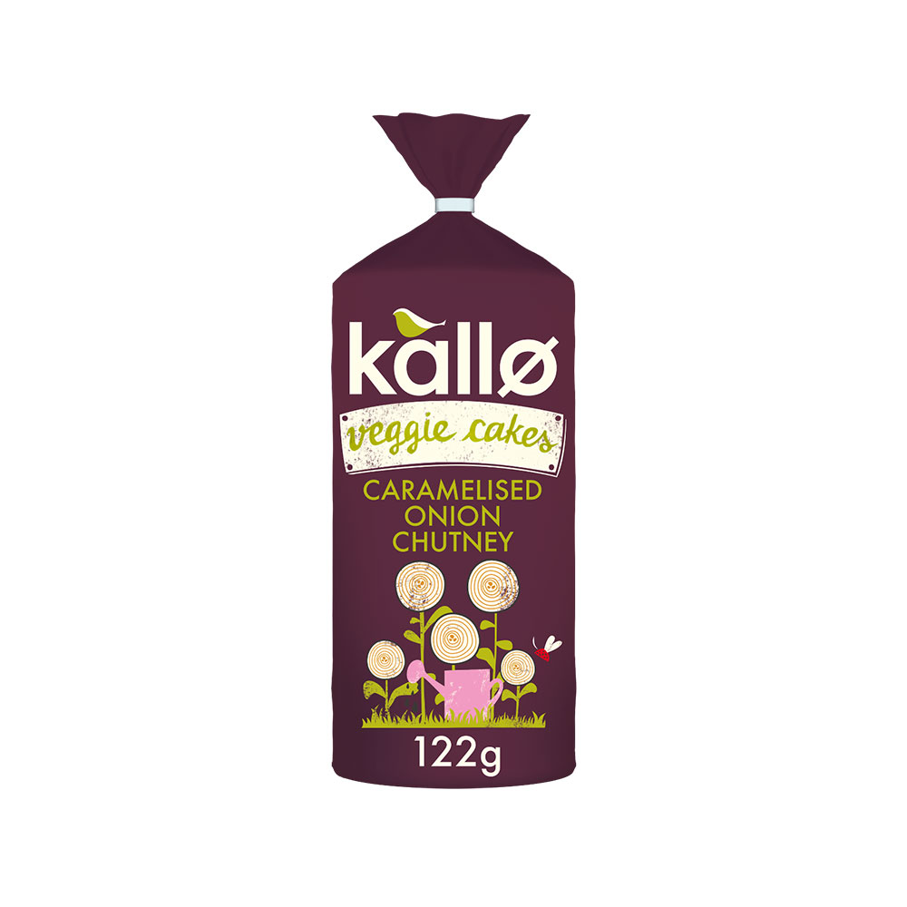Kallo Caramelised Onion Veggie Cakes