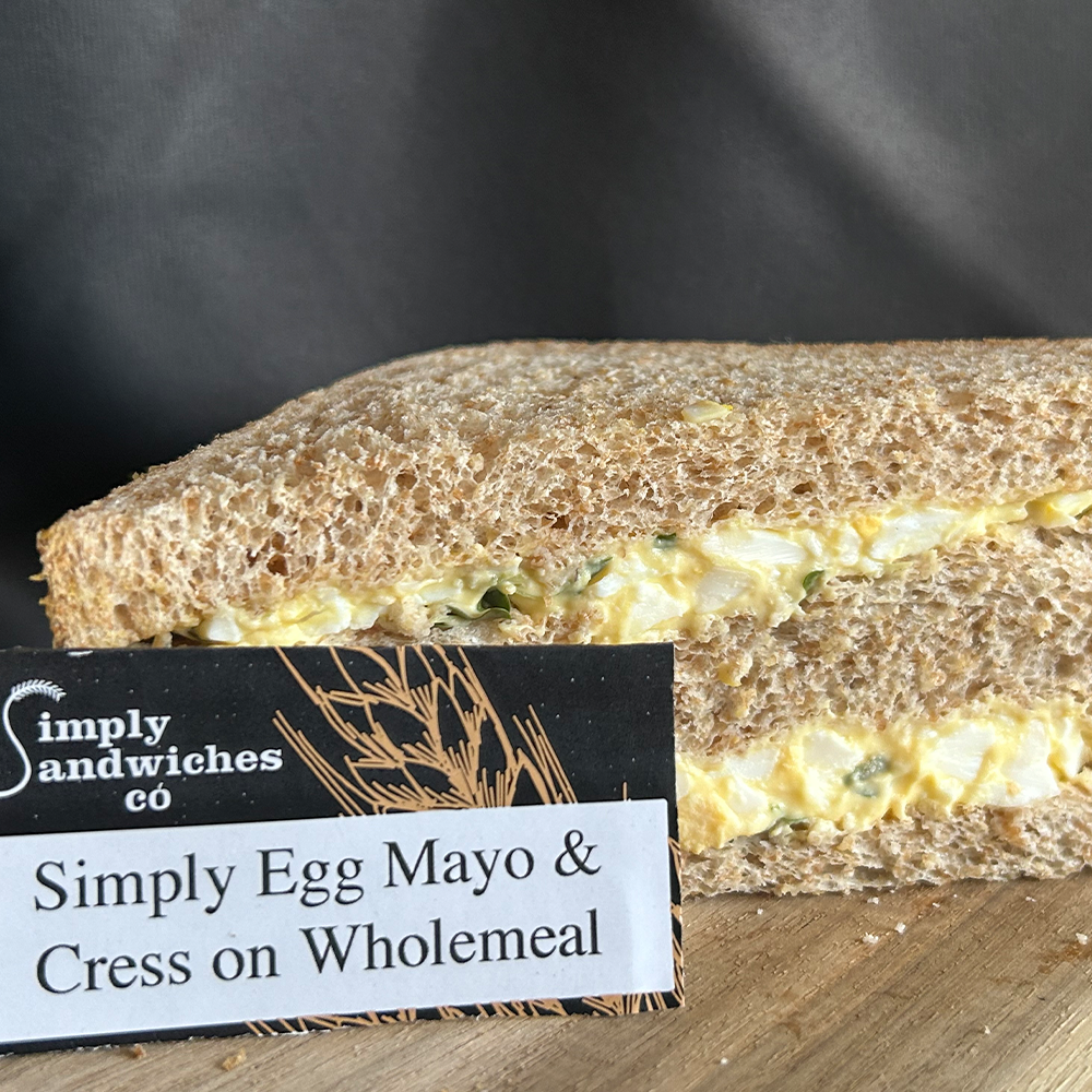 Simply Egg Mayo & Cress Sandwich on Wholemeal