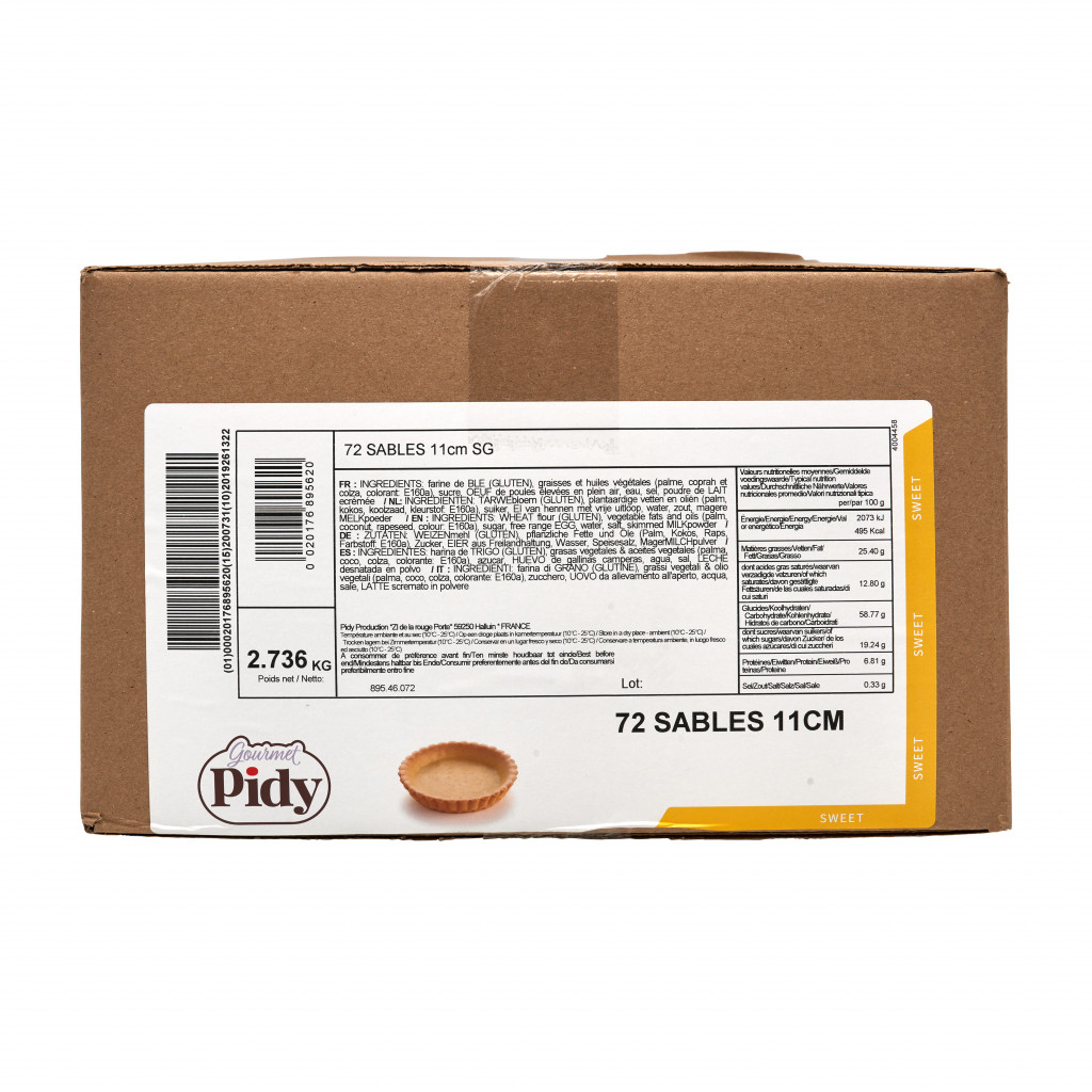 Pidy 11cm Sweet Tartlet