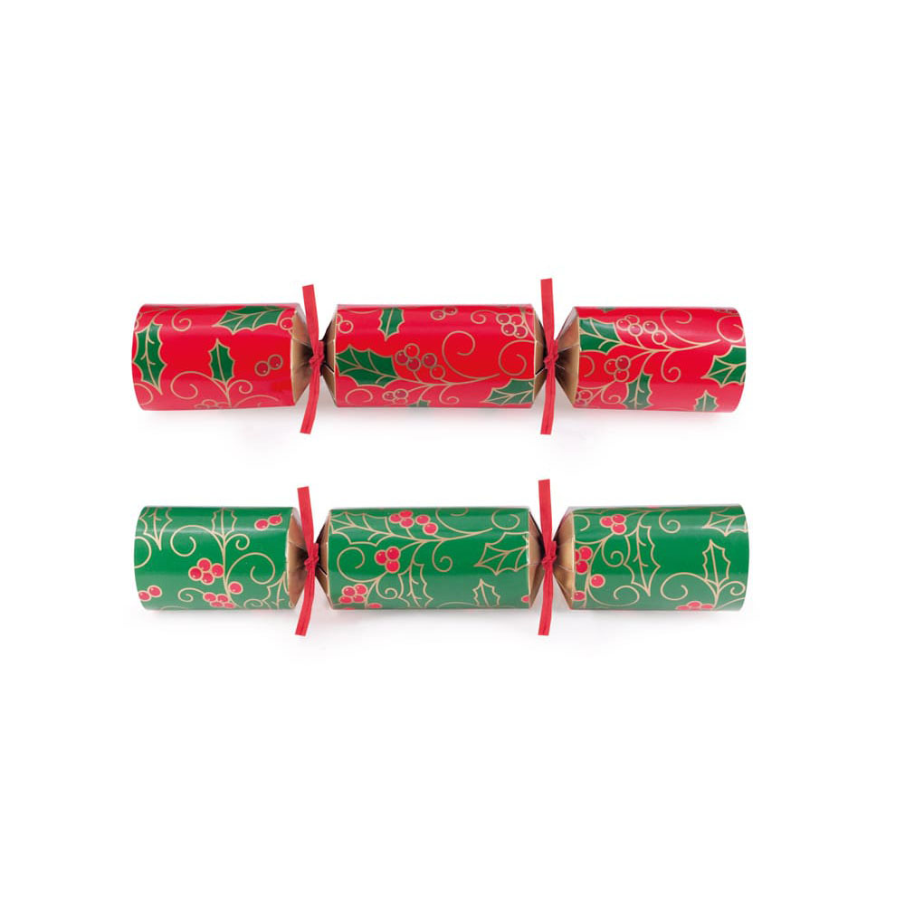 Swirling Holly 10” Cracker