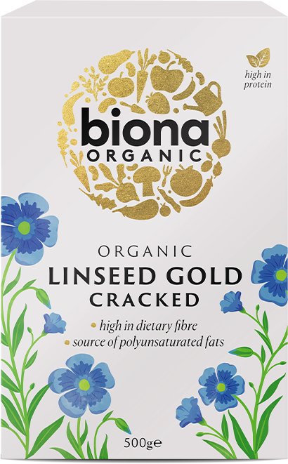 Biona Organic Cracked Linseed Gold