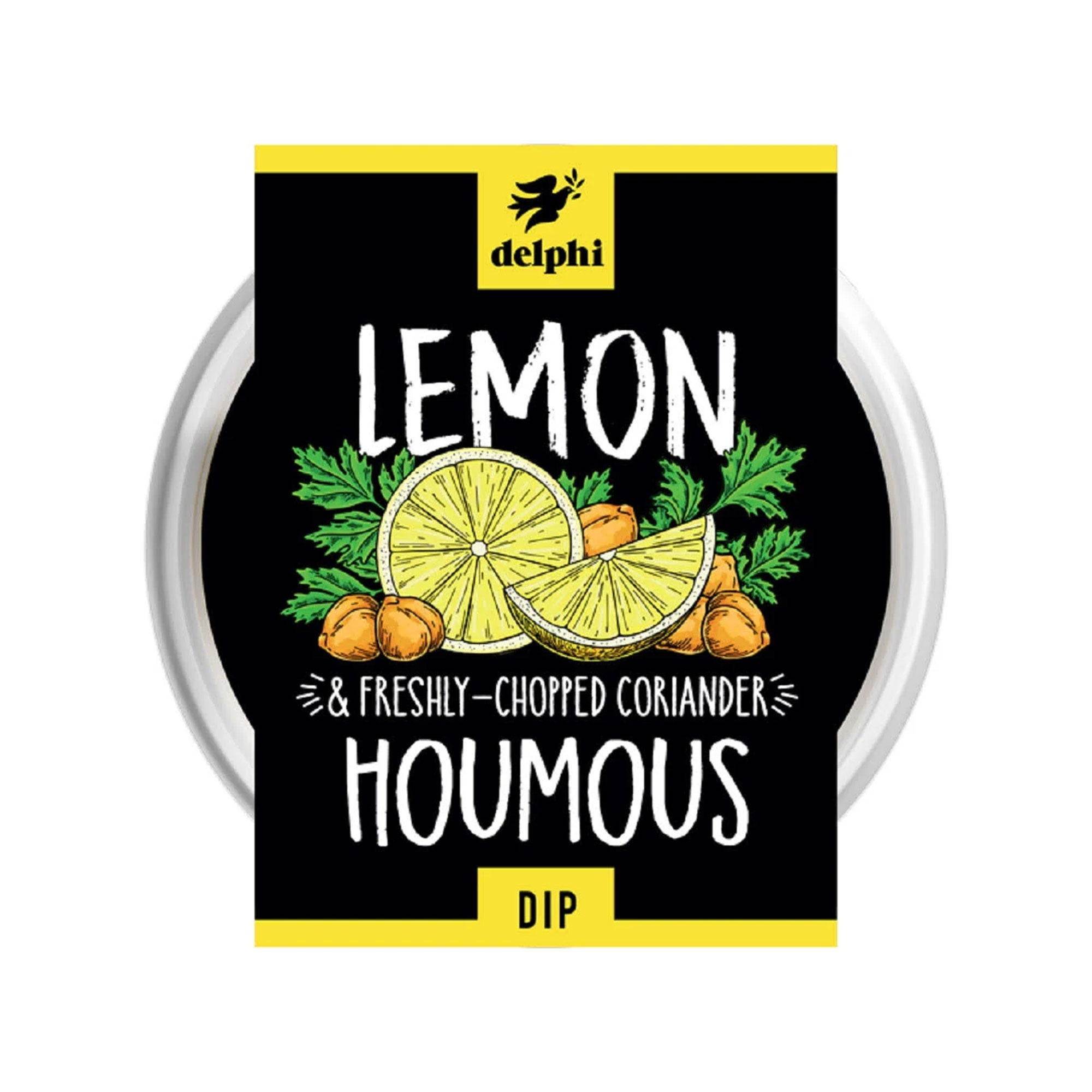 Delphi Lemon Coriander Houmous