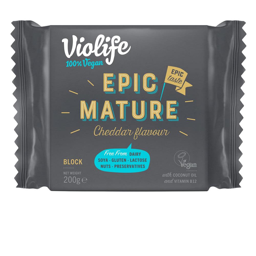 Violife Epic Mature Cheddar Flavour Block