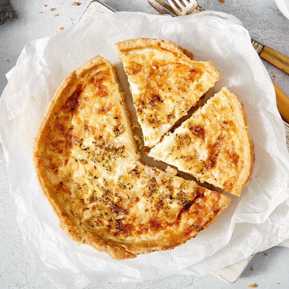 Thorner's Cheddar & Onion Quiche Medium