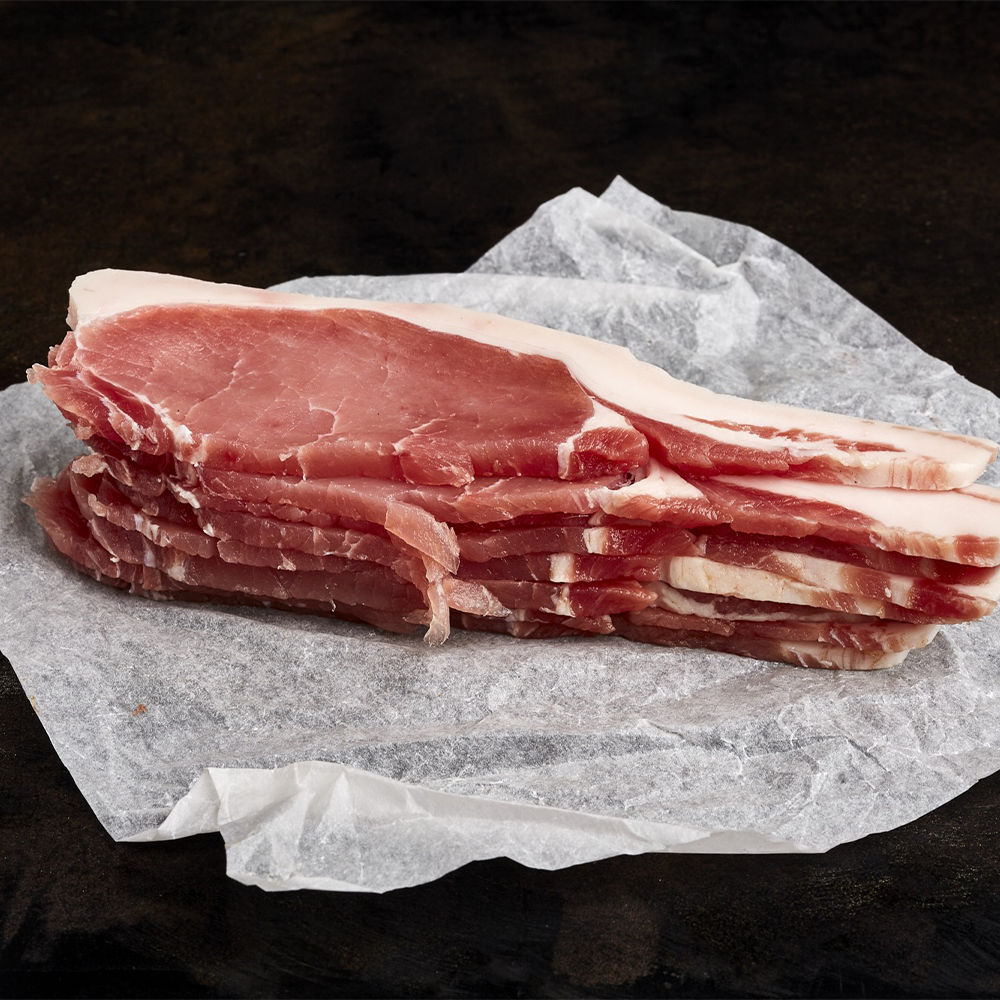 Packington Dry Cured Back Bacon