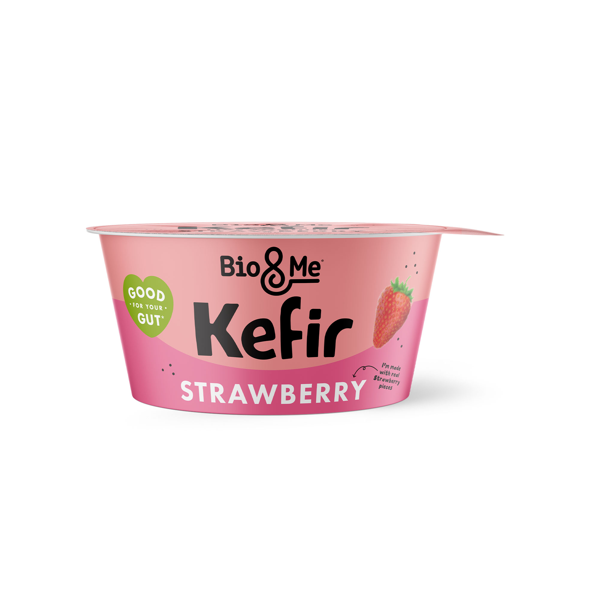 Bio & Me Strawberry Kefir Yogurt