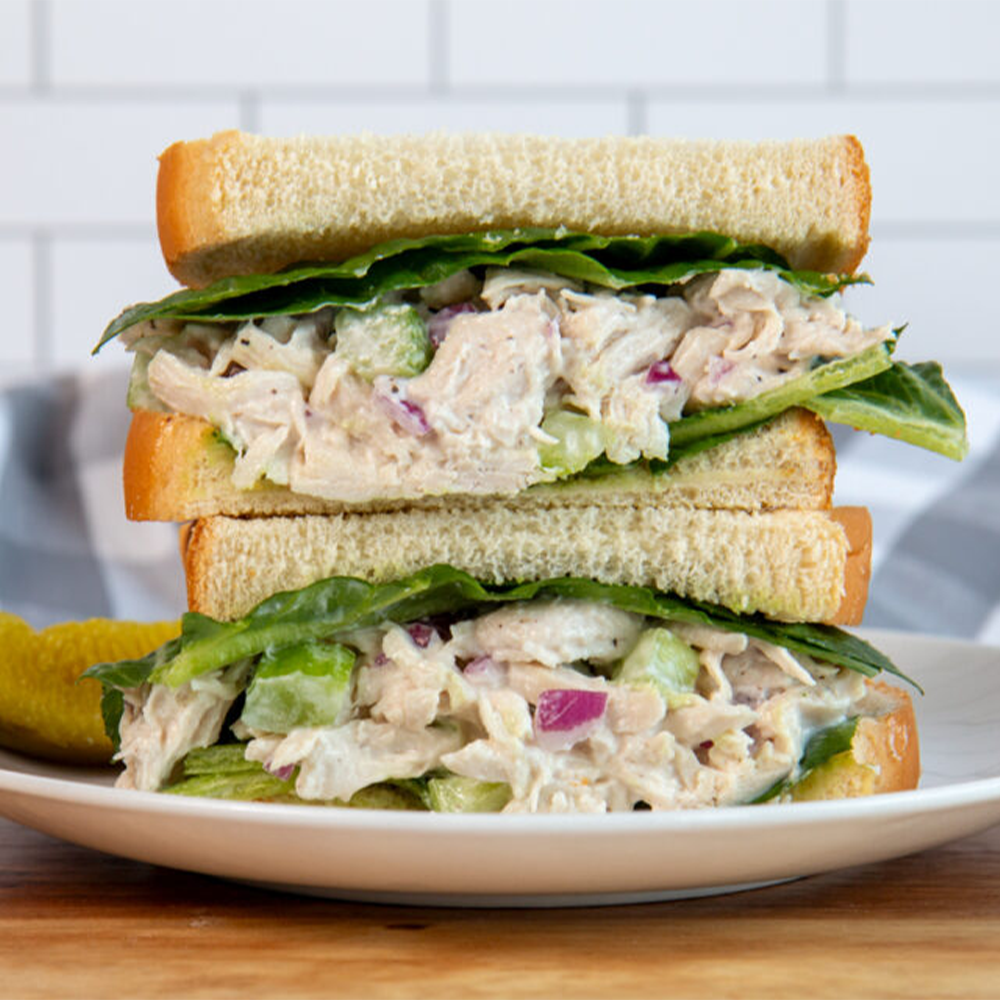 Chicken Mayo Salad Sandwich on Wholemeal