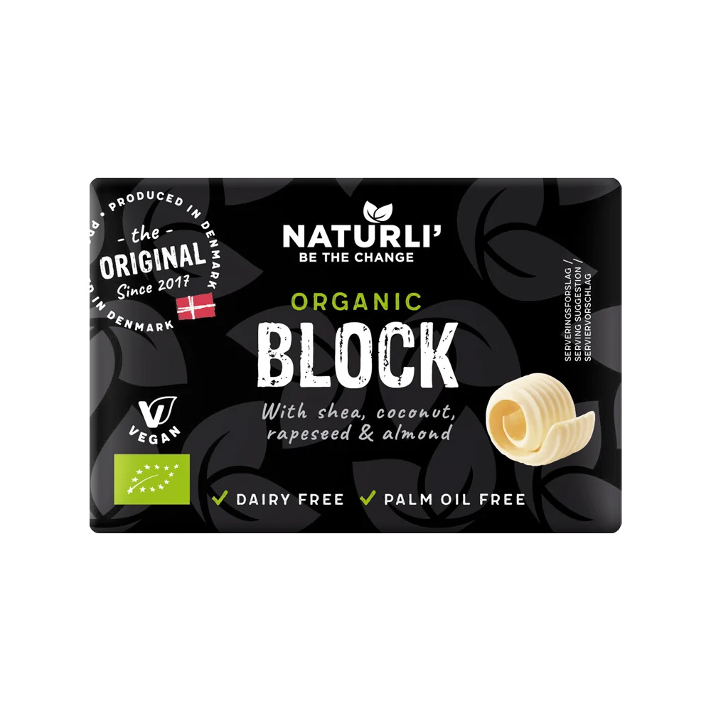 Naturli Organic Vegan Butter Block