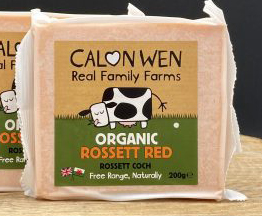 Calon Wen Organic Rossett Red Cheese