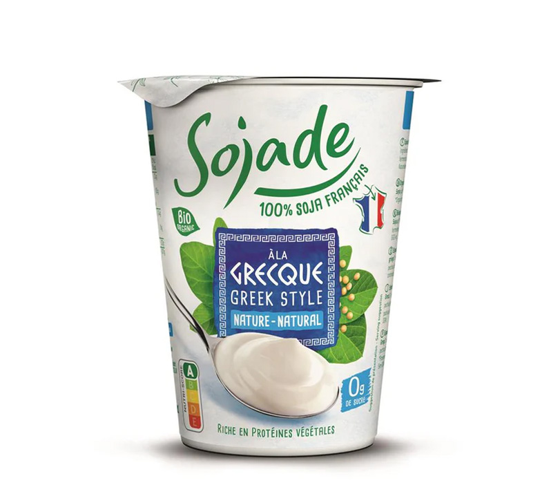 Sojade Organic Greek Style Natural Soya Yogurt Alternative