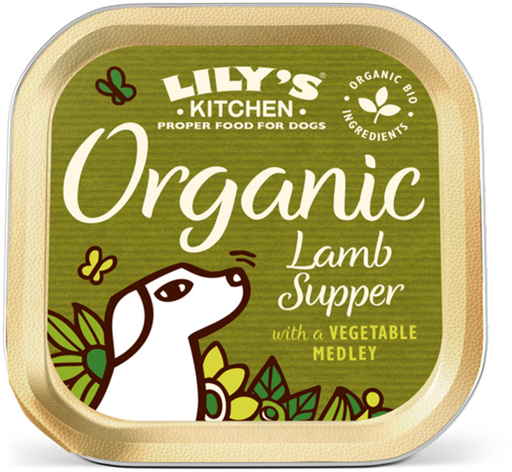 Lily's Kitchen Dog Organic Lamb Tray