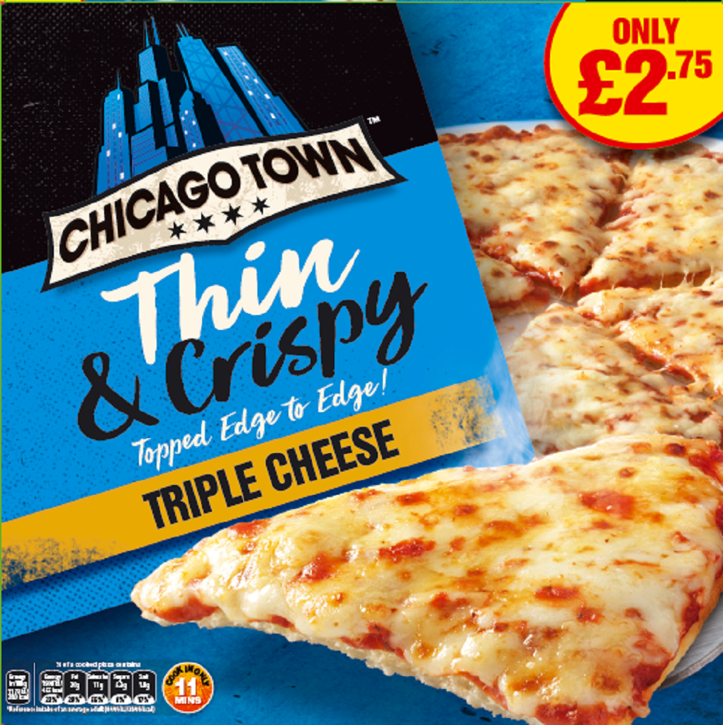Chicago Town Thin & Crispy Cheese PM £2.75