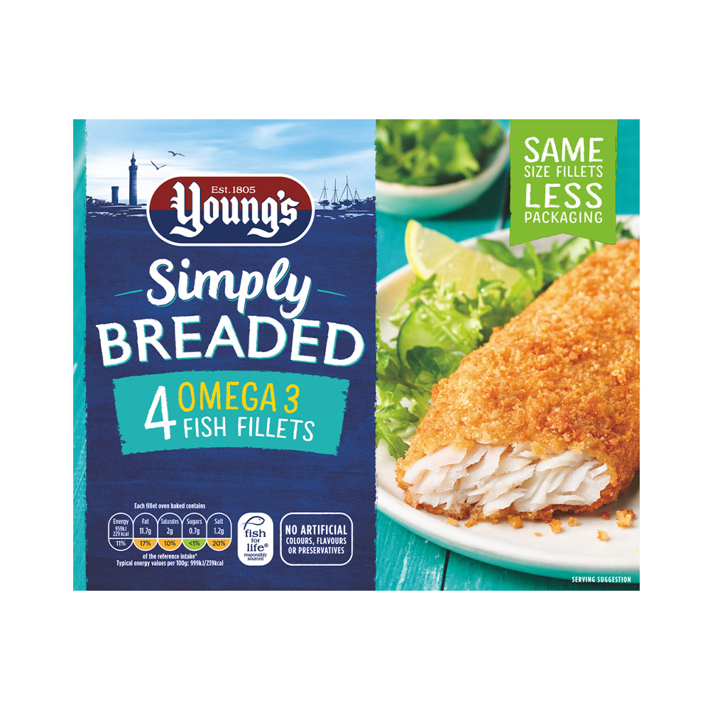 Youngs 4 Breaded PM £4.79