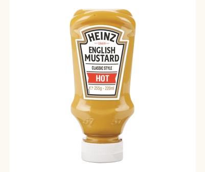 Heinz Hot English Mustard Bottle