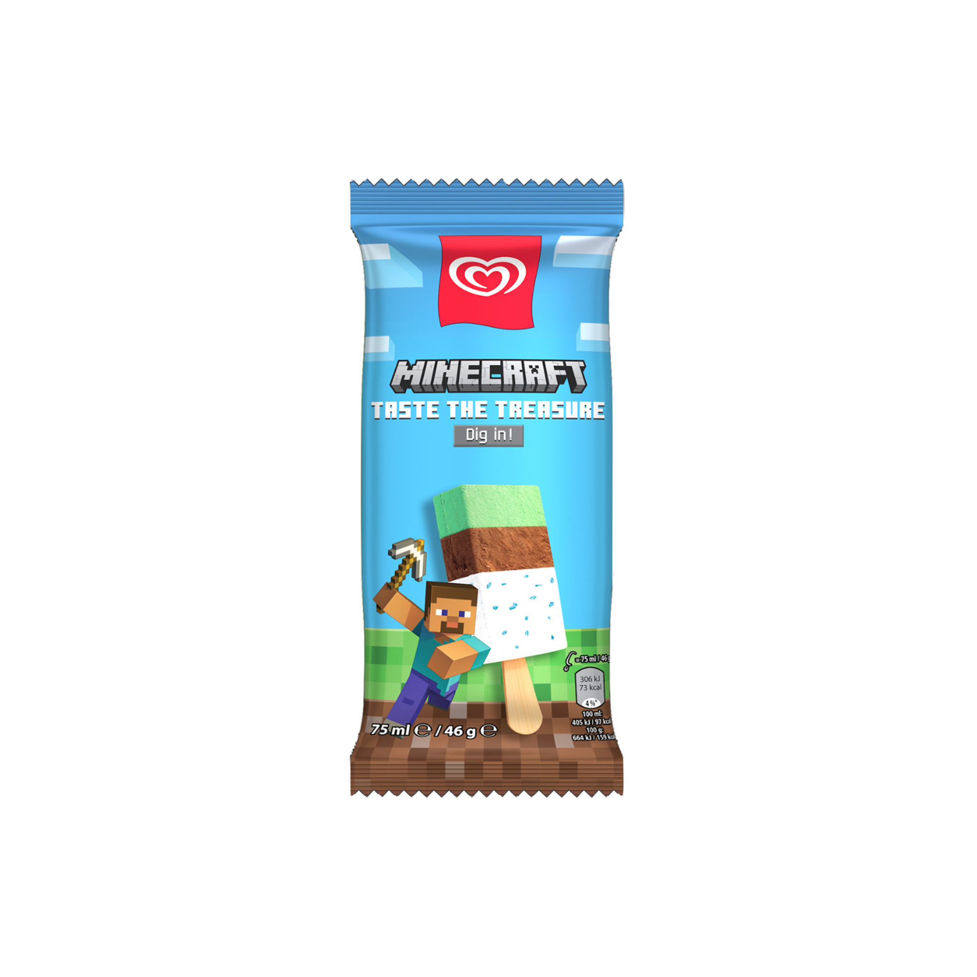 Minecraft Ice Cream Stick