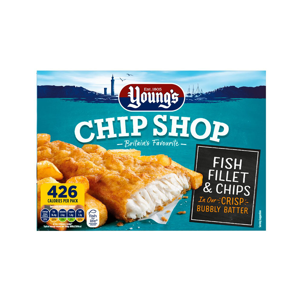 Youngs Fish and Chips £2.75PM