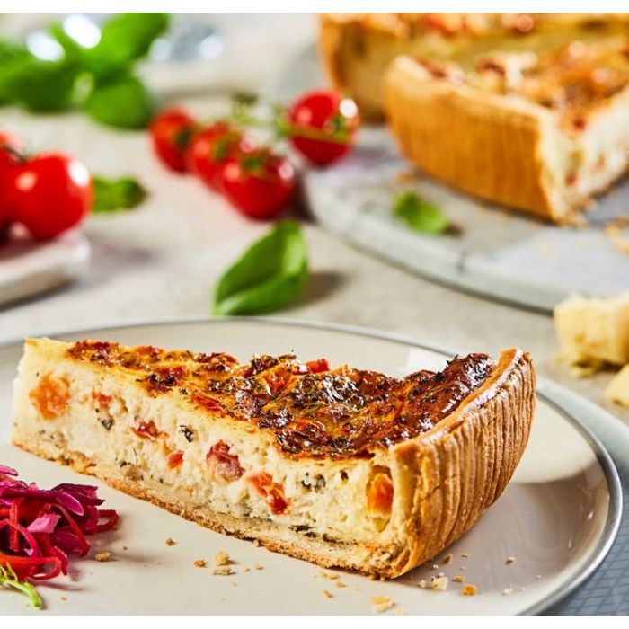 Chefs' Selections 10" Tomato & Basil Quiche