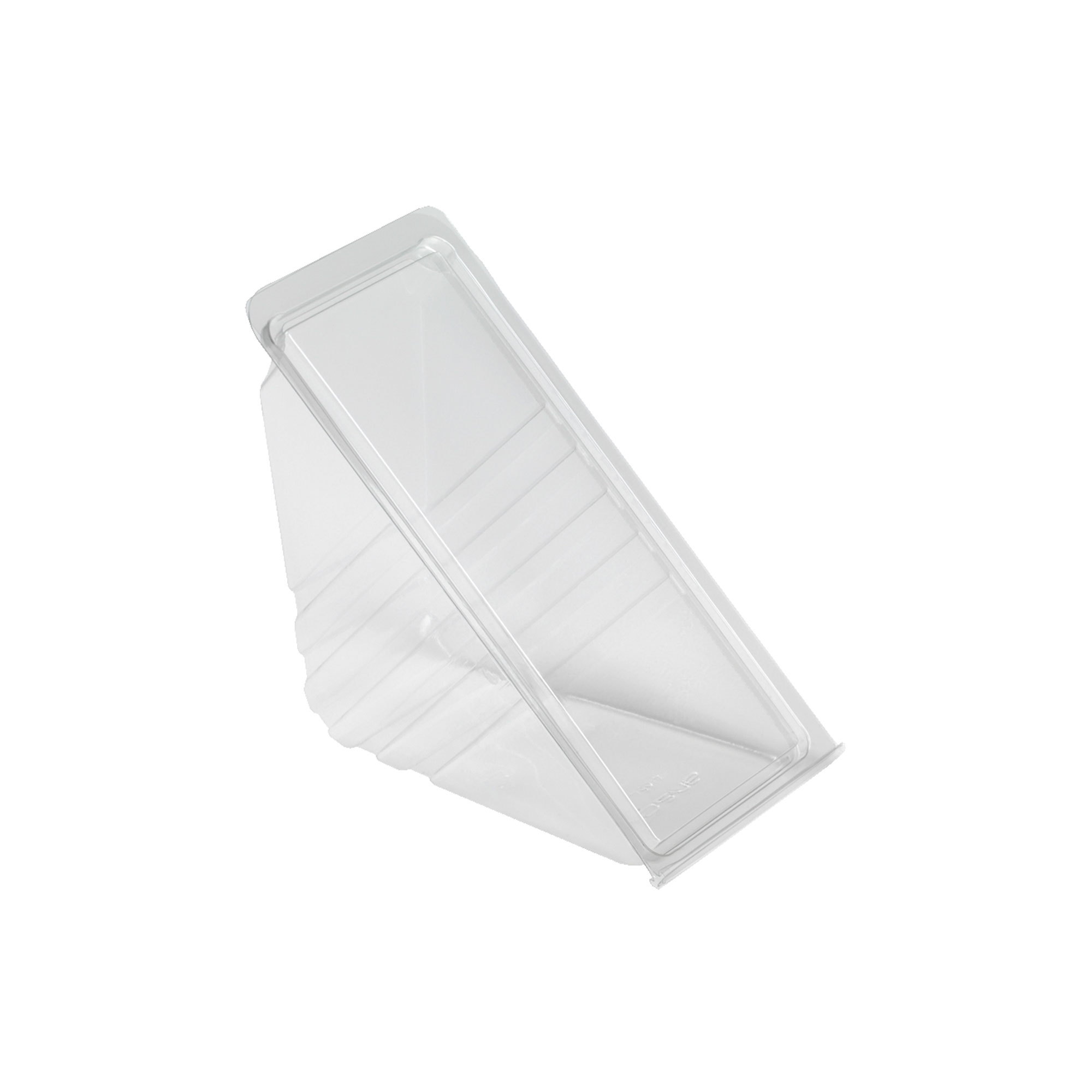 Faerch Sandwich Wedge Clear Deep Hinged Lid