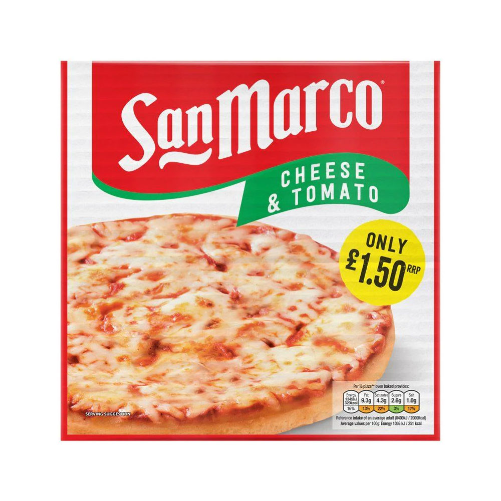 San Marco Thin Crust Cheese Pizza PM £1.50