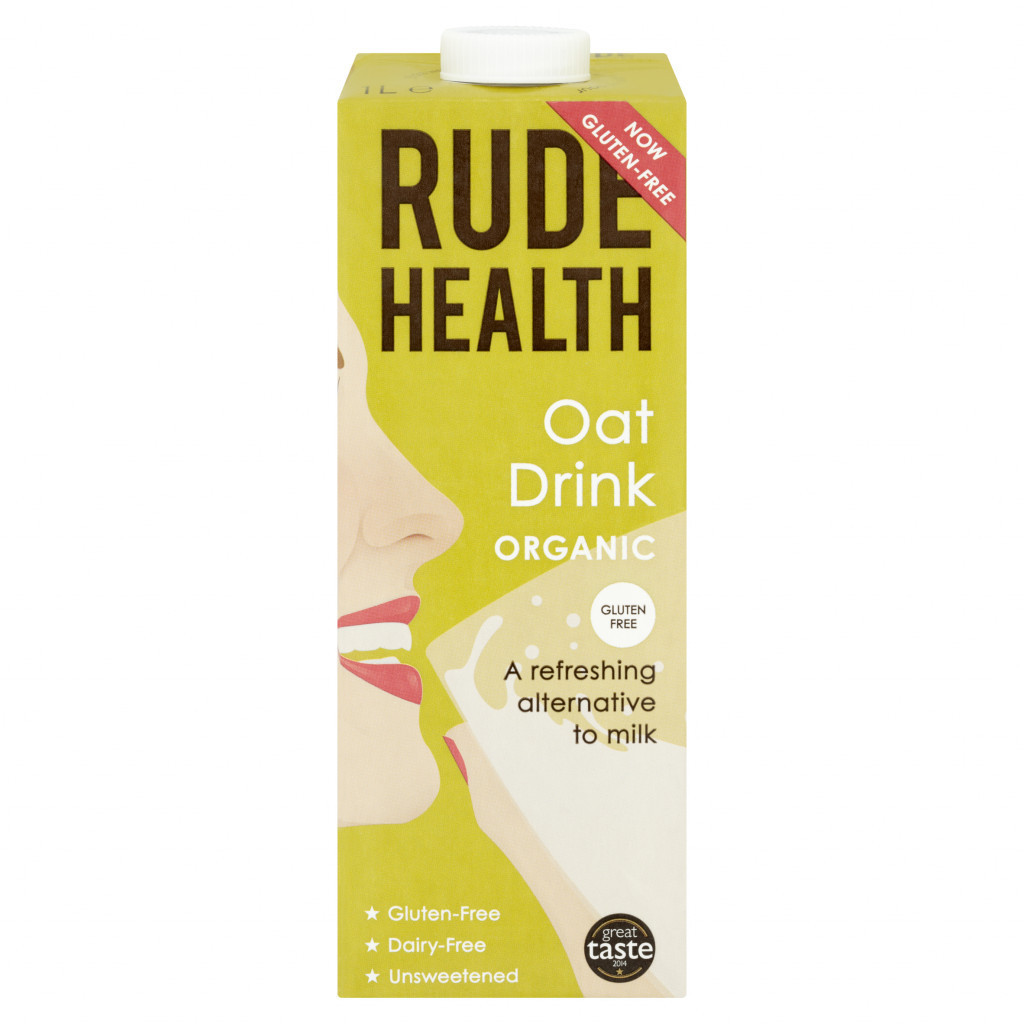 Rude Health Organic Oat Drink Gluten free