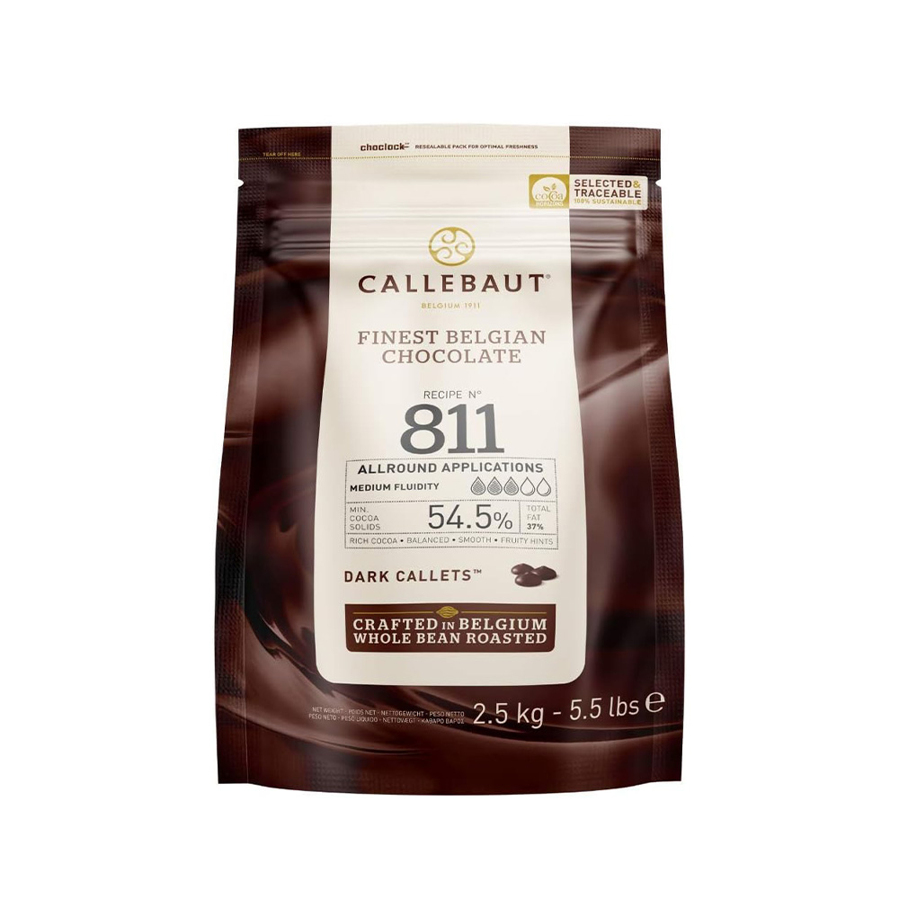 Callebaut Dark Select Chocolate 53.8% Callets