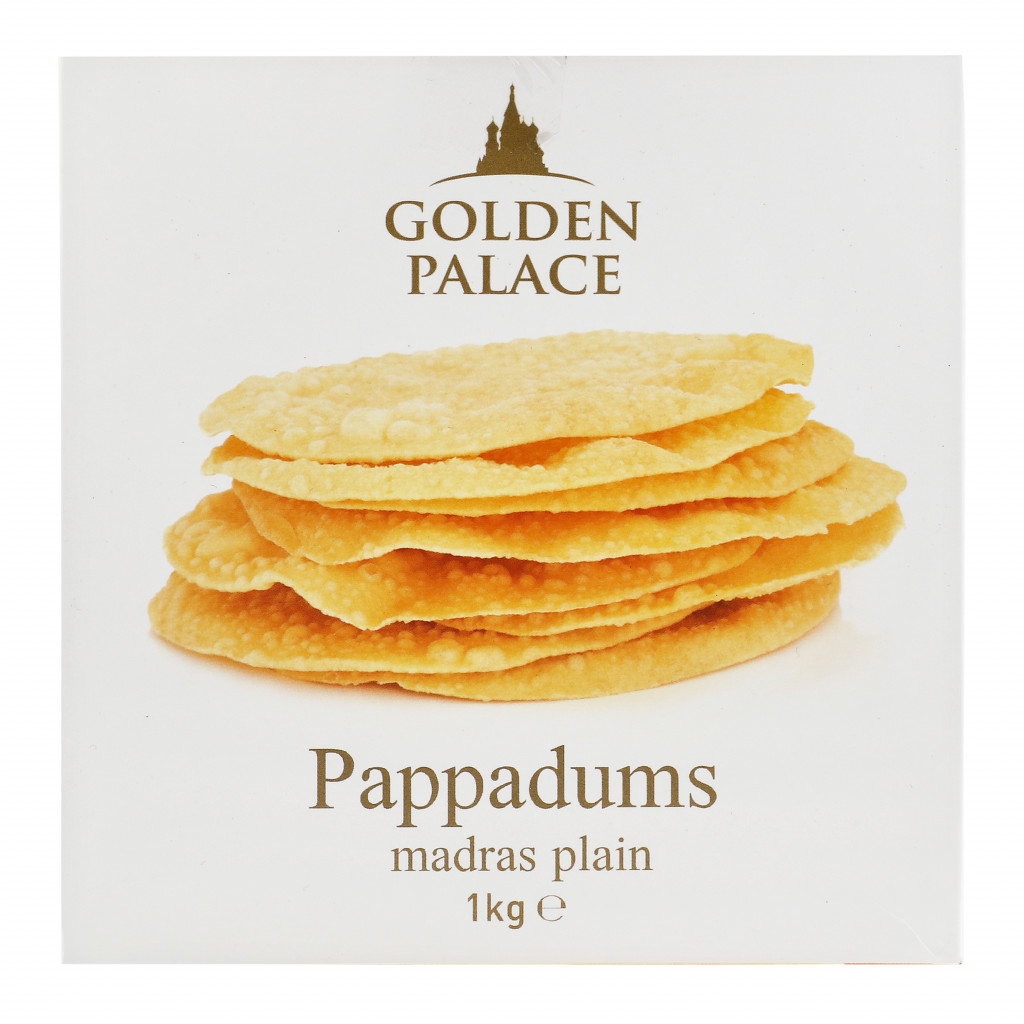 Golden Palace Plain Poppodums