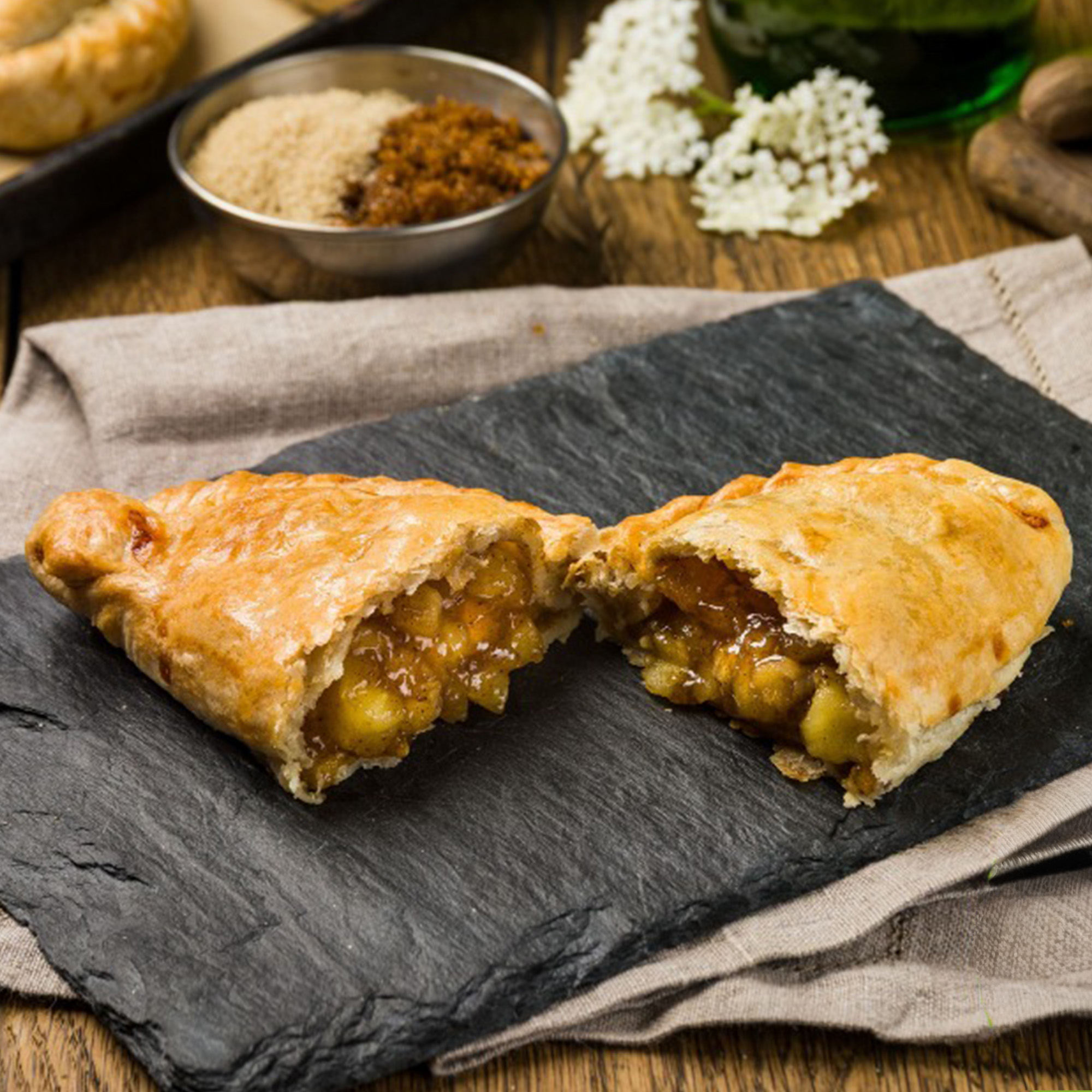 Proper Cornish Apple & Cinnamon Pasty
