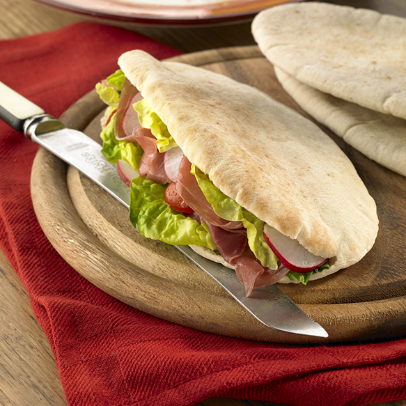 Baked Earth White Pitta Bread