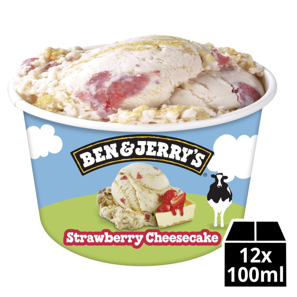 Ben & Jerry's Strawberry Cheesecake