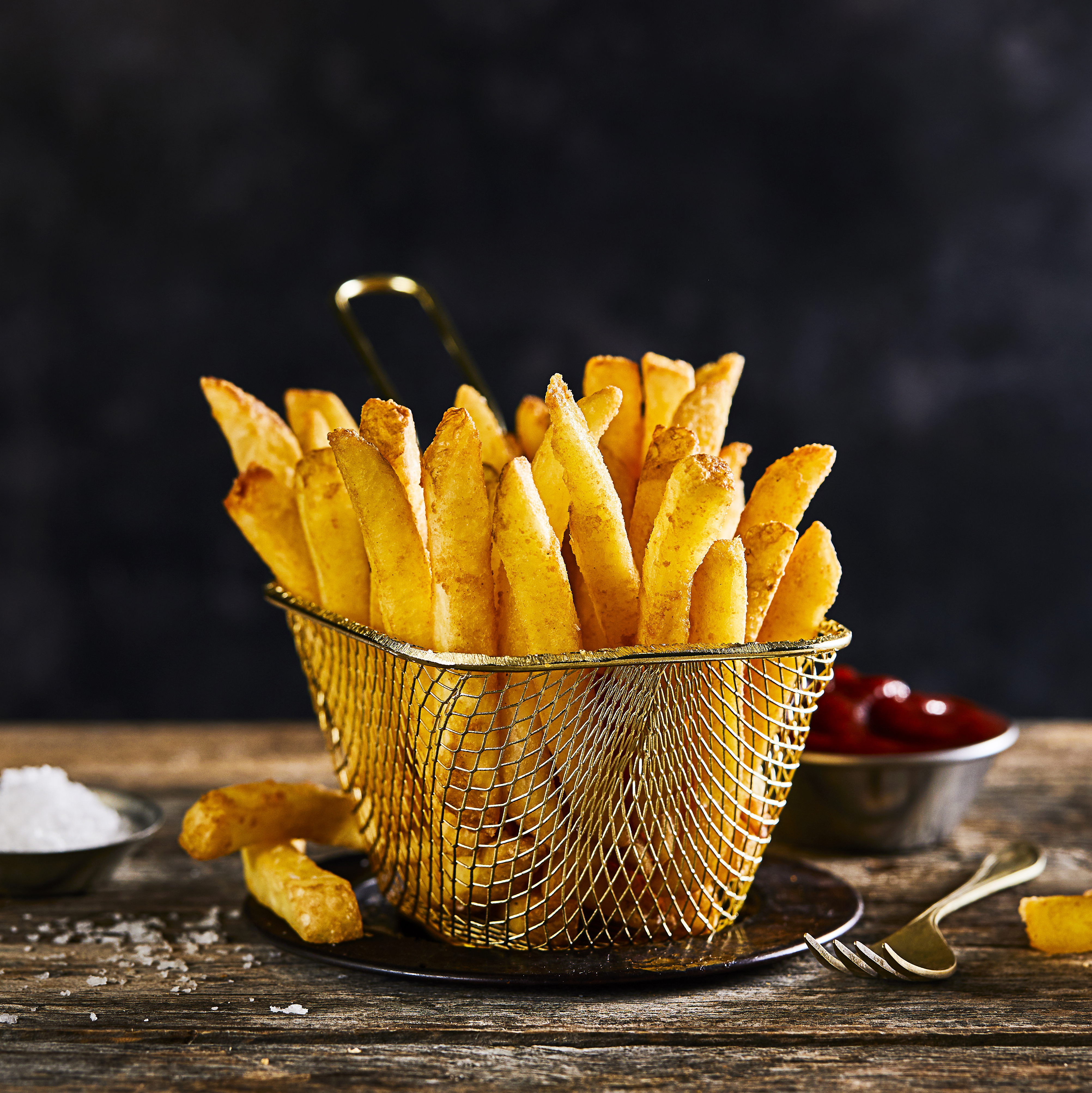 Chefs' Selections Premium Rustic Skin-on Chips, 10mm