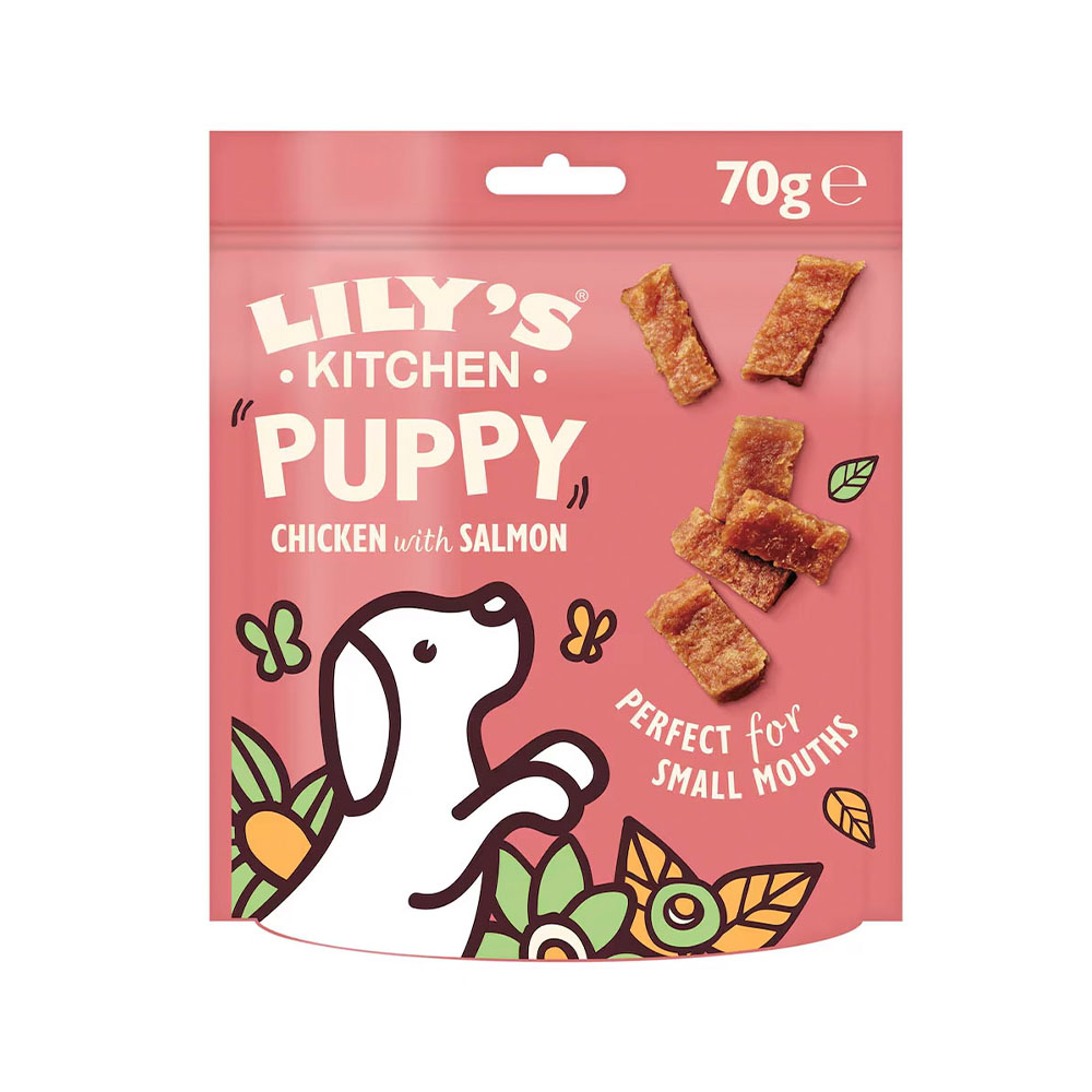Lily's Kitchen Puppy Chicken and Salmon Nibbles BTO