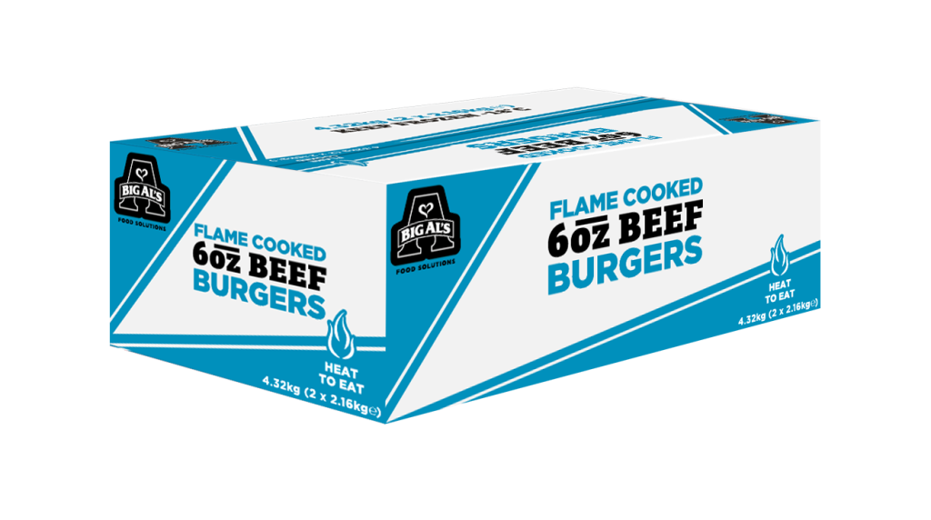 Big Al's Flame Cooked Burger