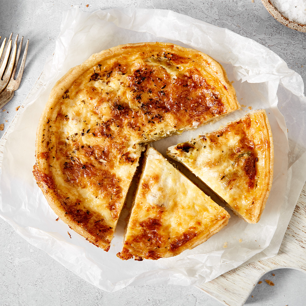Thorner's Smoked Bacon & Leek Quiche Medium