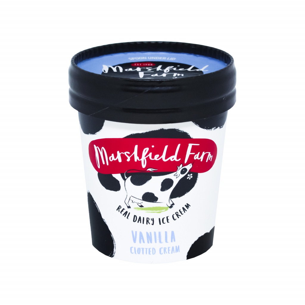 Marshfield Vanilla Clotted Cream Mini Tub