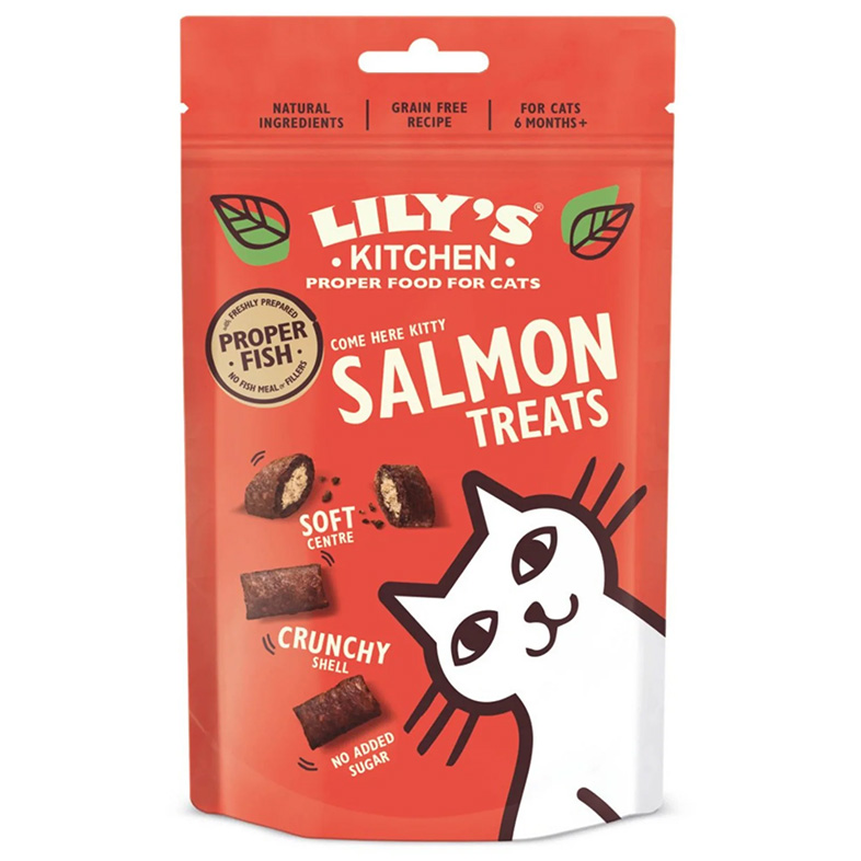Lily's Kitchen Cat Salmon Pillow Treat BTO