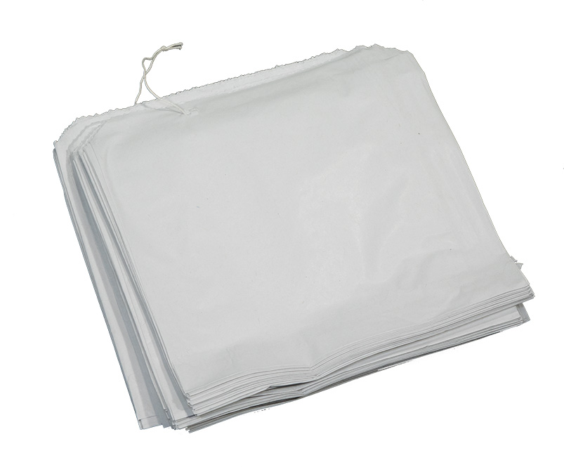 White Sulphite Bags 6x6