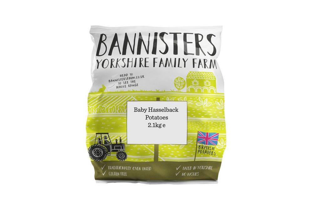 Bannisters Yorkshire Family Farm Baby Hasselback Potatoes