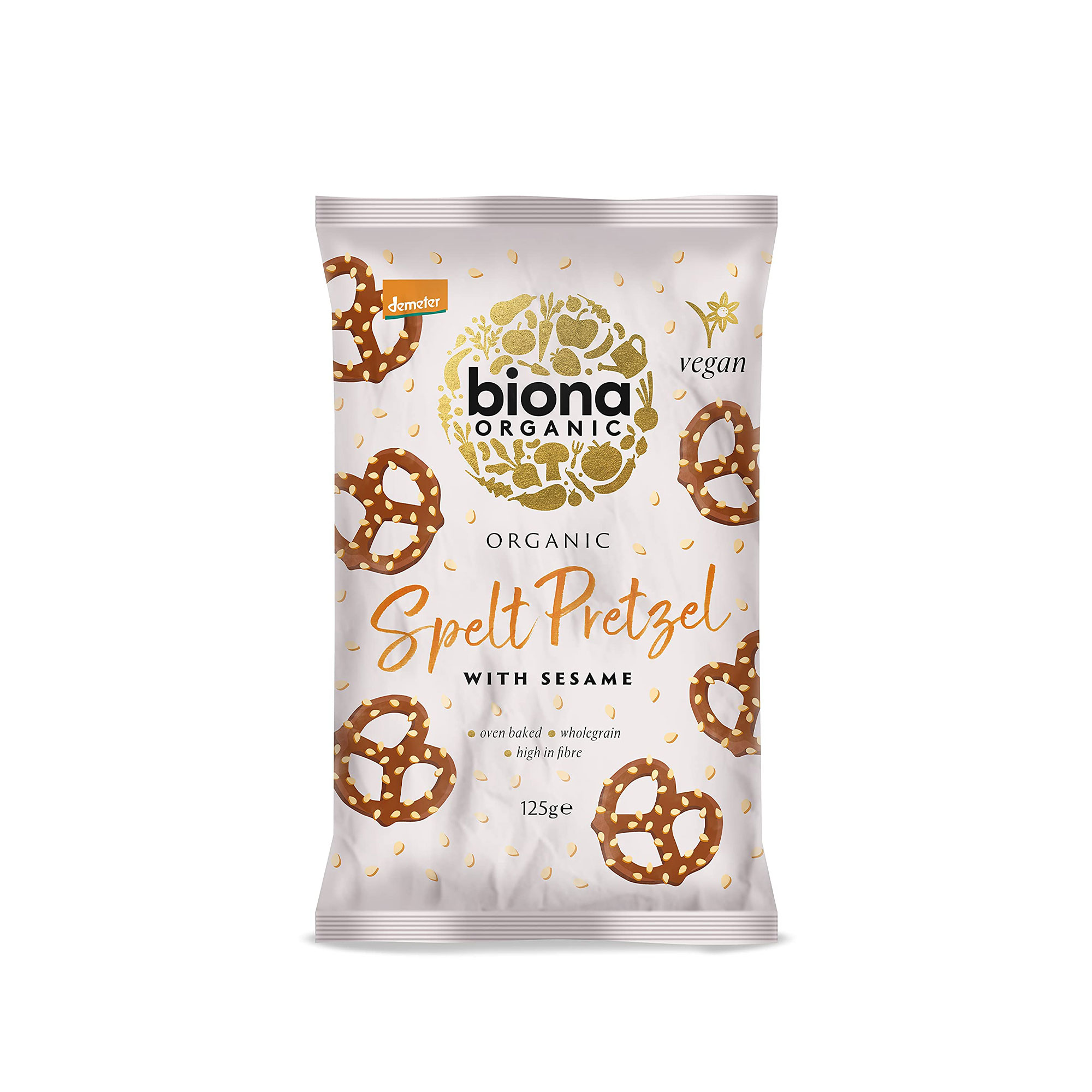 Biona Organic Spelt Sesame Pretzels