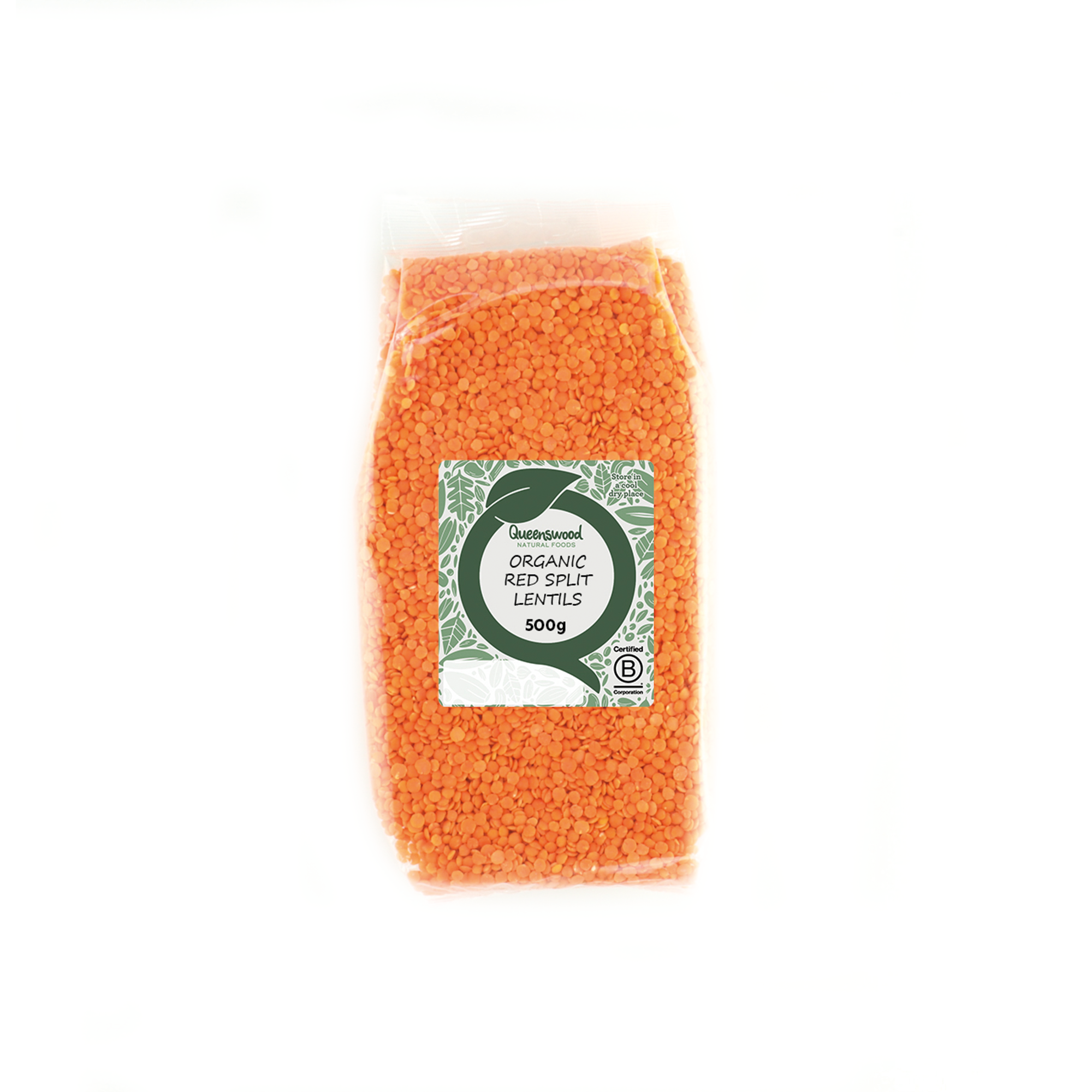 Organic Red Split Lentils