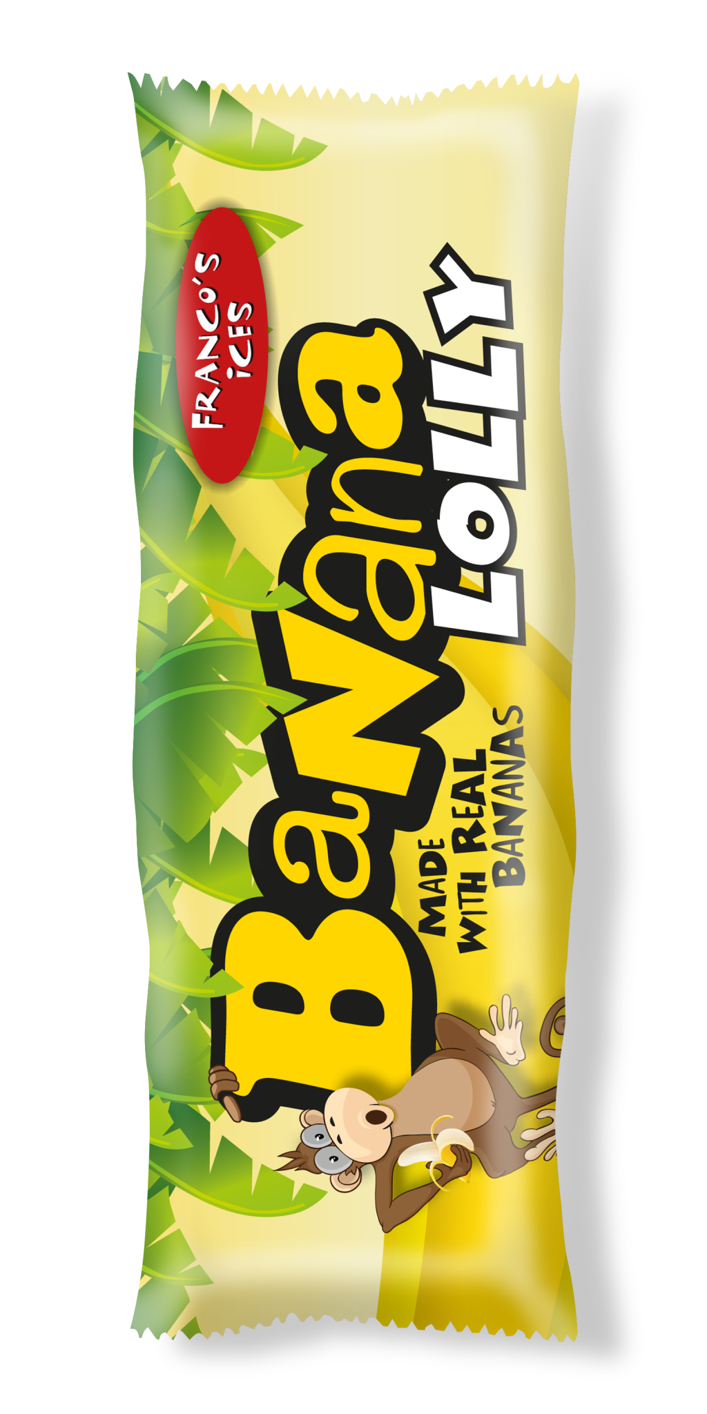 Franco Banana Flavour Lolly