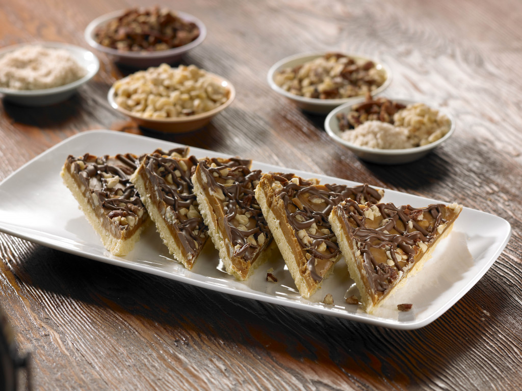 Handmade Cake Salted Caramel and Nut Slice