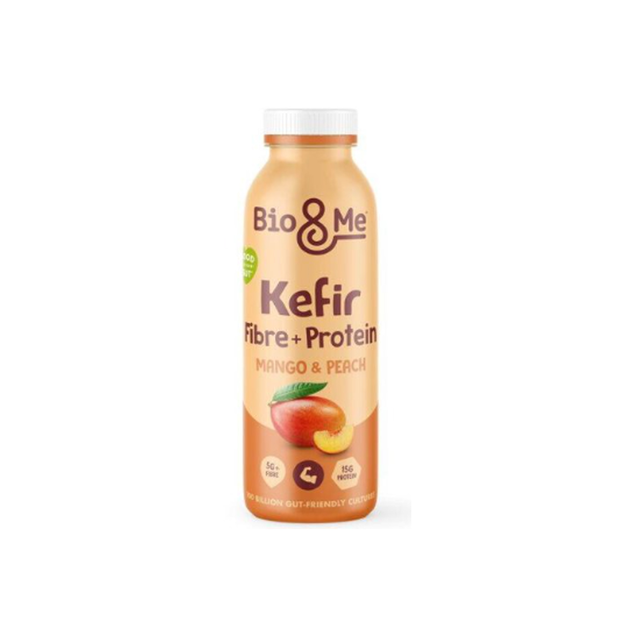 Bio & Me Mango & Peach Fibre + Protein Kefir Drink