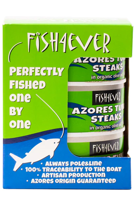 Azores Tuna Steaks in Organic Olive Oil