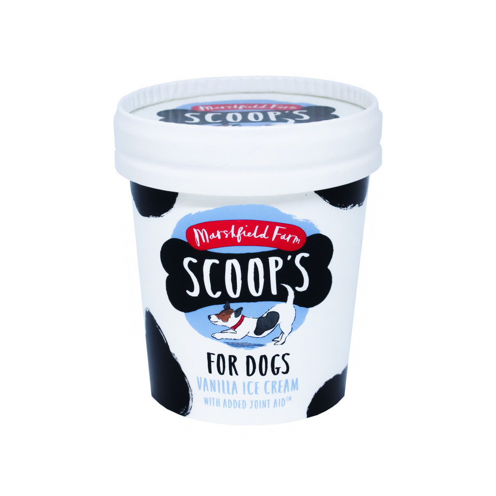 Marshfield Scoops Vanilla Dog Ice Cream