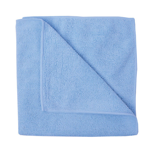 Blue Microfibre Cloths 40x40cm